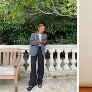 Djerf Avenue Forever Blazer Grey